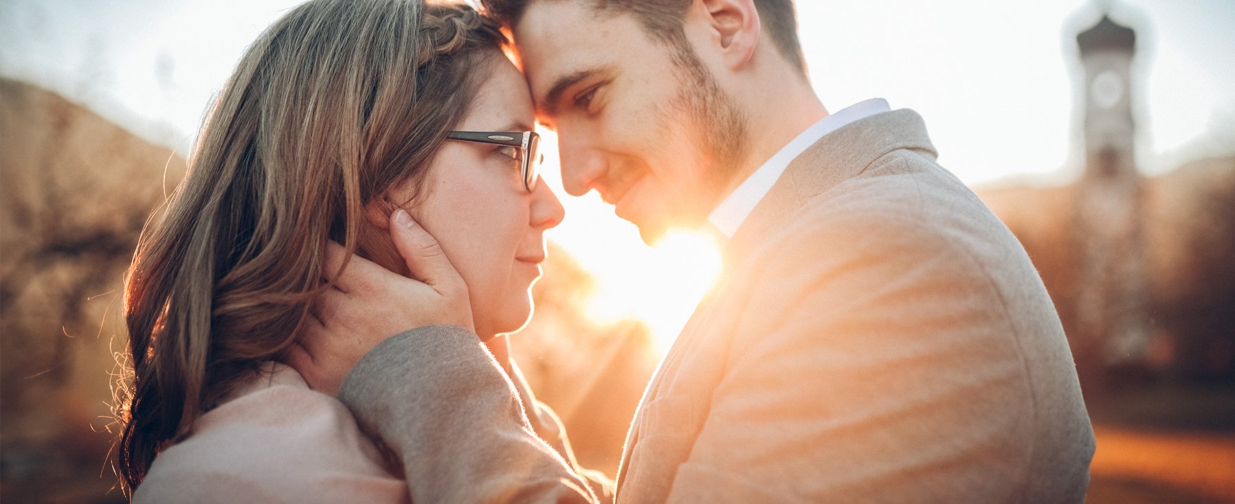 Porträtshooting Sonnenuntergang